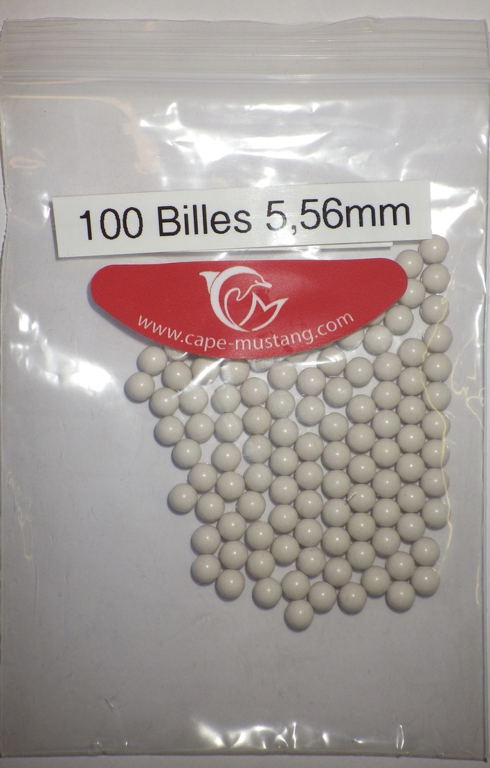 Image de Billes Delrin 5.56mm pour poulies ou chariots